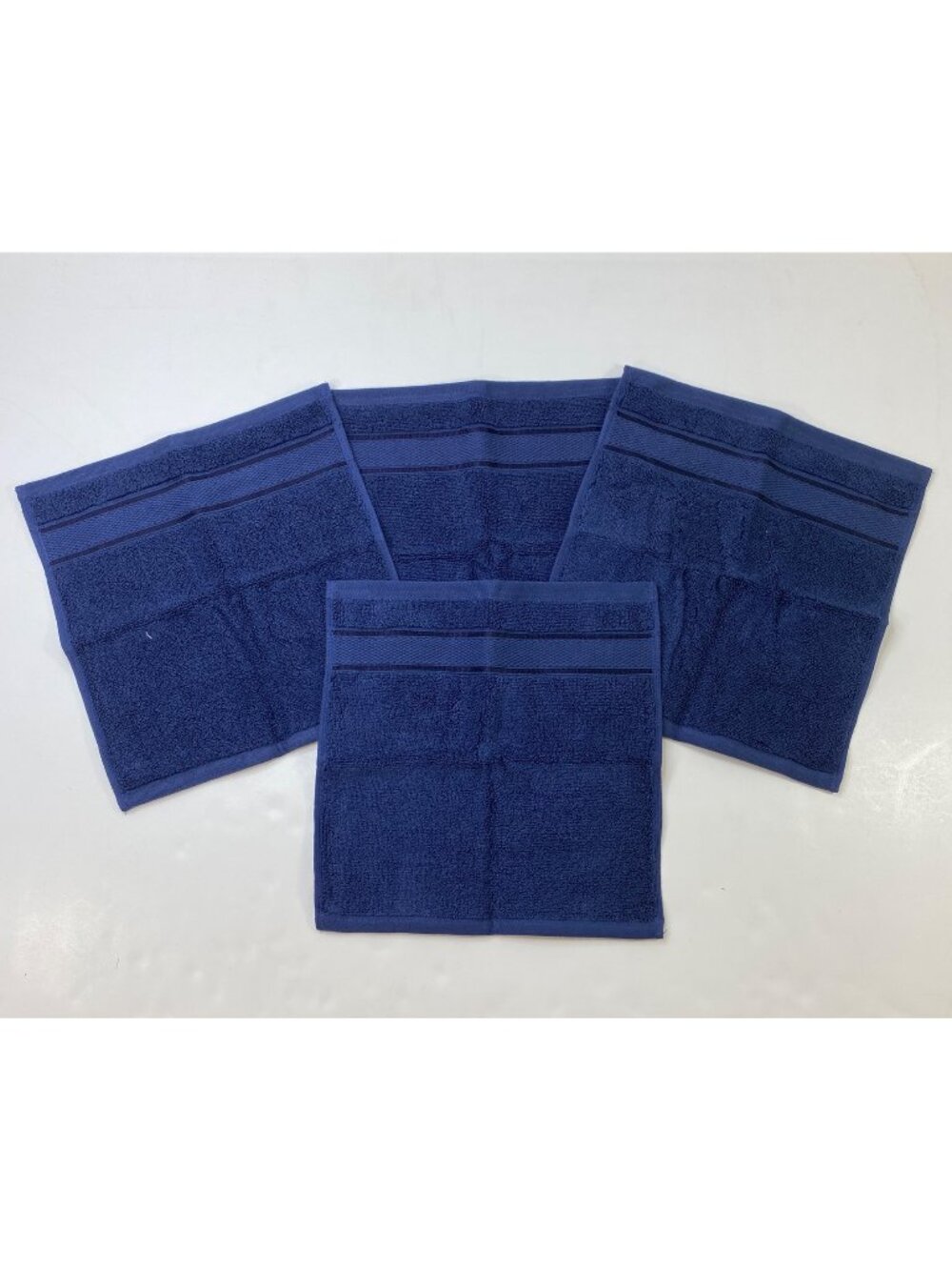 Set Of 4 Wendy Bellissimo Hotel Cotton Washcloths 13"x13"